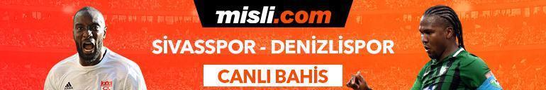 Sivasspor-Denizlispor maçı canlı bahis heyecanı Misli.comda