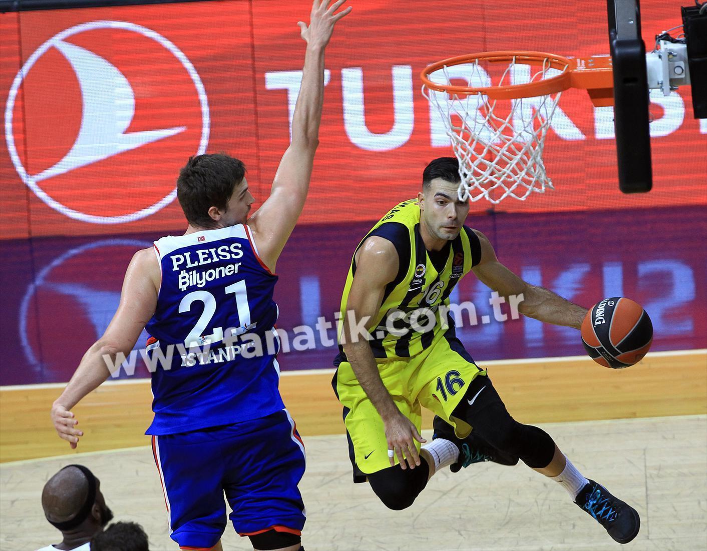 Fenerbahçe Beko – Anadolu Efes maç sonucu: 73-81 (Fenerbahçe – Efes özet izle)