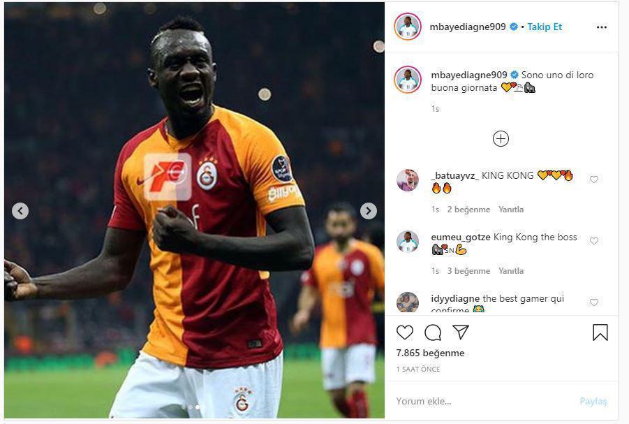 Mbaye Diagne Galatasaraya dönmek istiyor: Ait olduğum yer