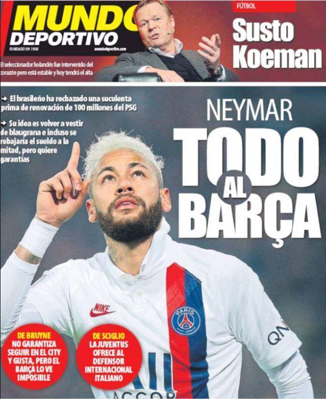 Neymar PSGnin son teklifini reddetti Barcelona...