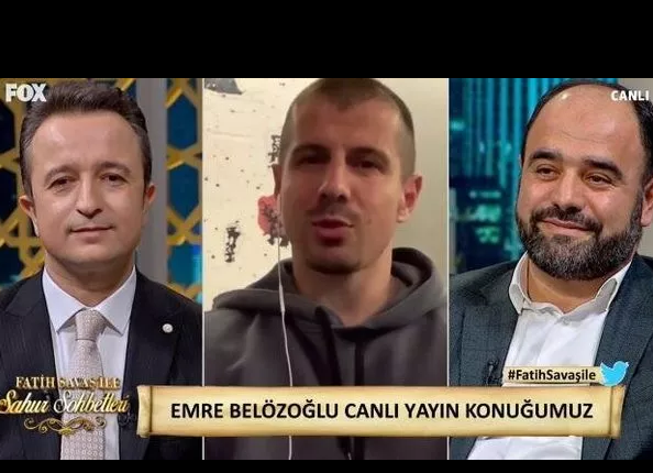 Emre Belözoğlu sahur programına katıldı: Hedefimiz Türkiye Kupası