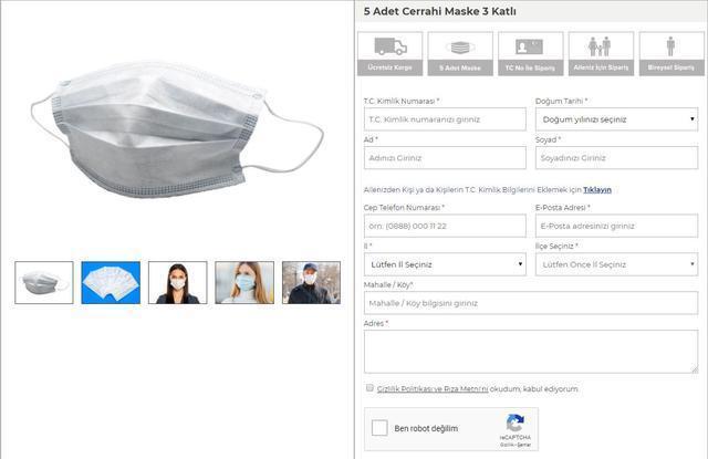 E-Devlet ve EpttAVM ücretsiz maske başvurusu nasıl yapılır Eczanelerden ücretsiz maske nasıl alınır