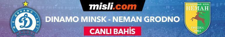 Dinamo Minsk-Neman Grodno canlı bahis heyecanı Misli.comda