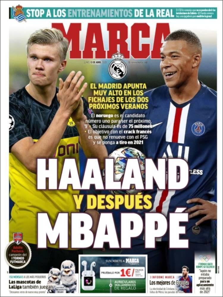 Haaland-Mbappe Real Madride
