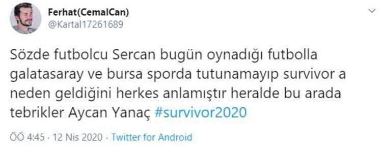 Aycan Yanaçın Survivordaki futbol performansı sosyal medyada gündem oldu