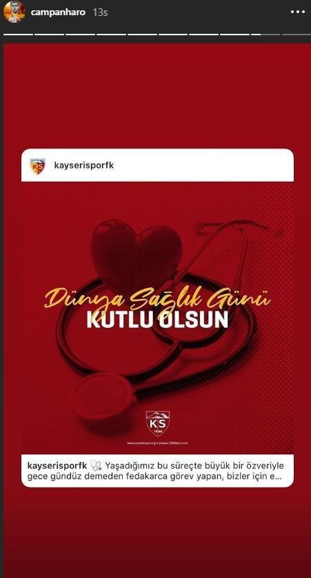 Campanharo, sağlık çalışanlarının Dünya Sağlık Gününü kutladı