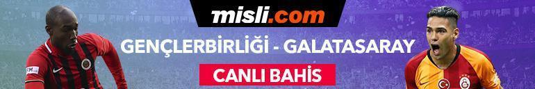 Galatasaray - Gençlerbirliği maçı iddaa oranları Heyecan misli.comda