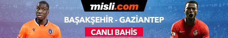 Başakşehir - Gaziantep FK maçı iddaa oranları Heyecan misli.comda
