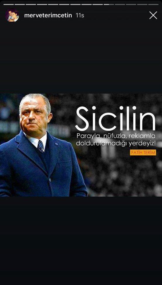 Merve Terimden Ali Koça flaş sicil göndermesi
