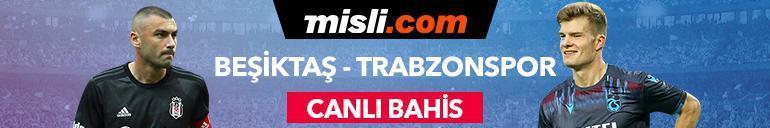 Beşiktaş-Trabzonspor canlı bahis heyecanı Misli.comda