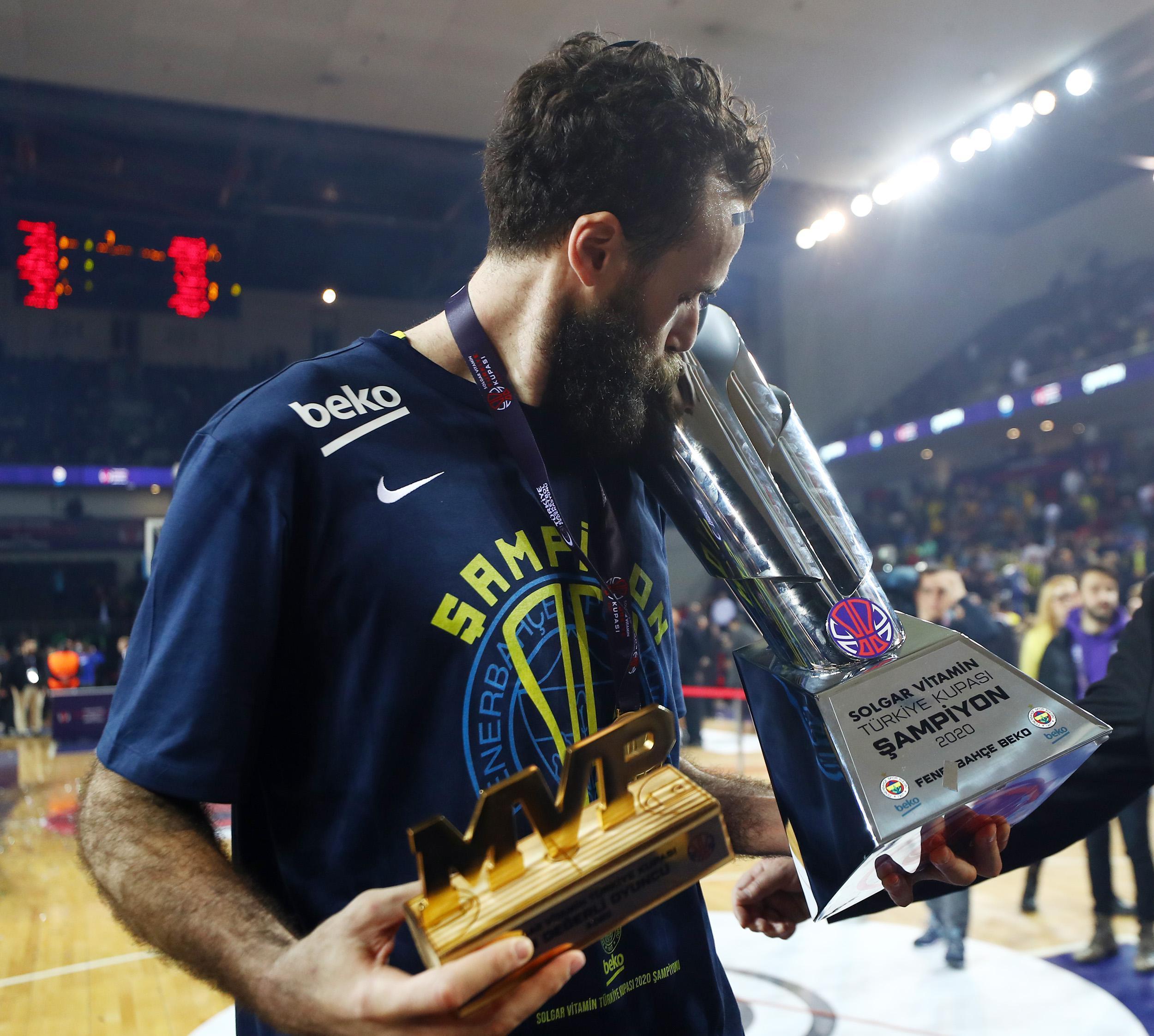Türkiye Kupasında MVP yine Datome