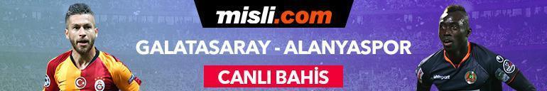 Galatasaray - Alanyaspor iddaa oranları Heyecan misli.comda