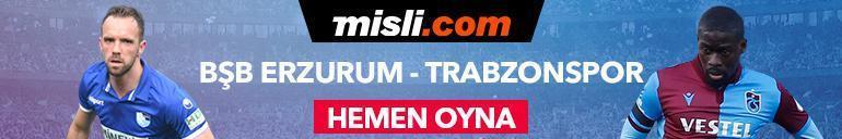 Erzurumspor - Trabzonspor maçı iddaa oranları Heyecan misli.comda