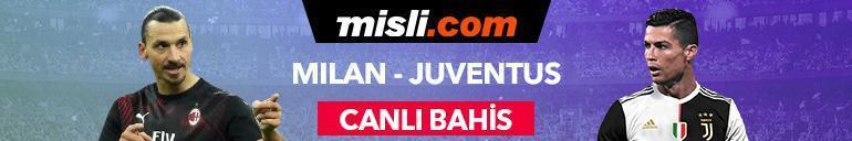 Milan - Juventus maçı iddaa oranları Heyecan misli.comda
