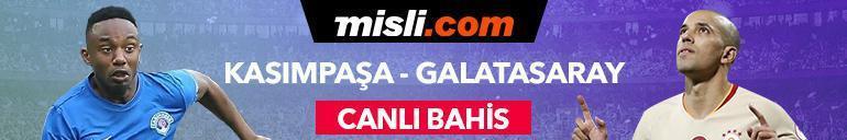 Kasımpaşa – Galatasaray maçı iddaa oranları Heyecan misli.comda