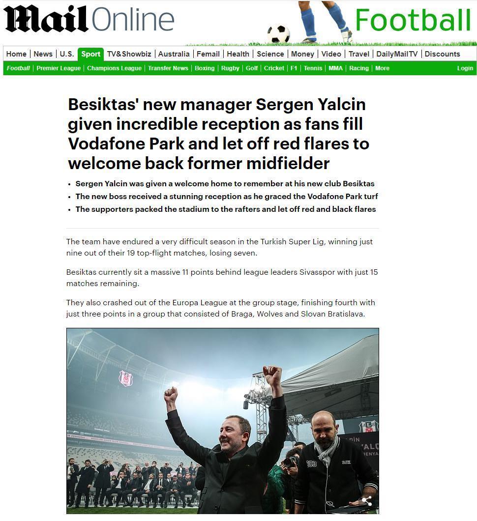 Beşiktaşta Sergen Yalçına dünya yıldızı gibi imza töreni