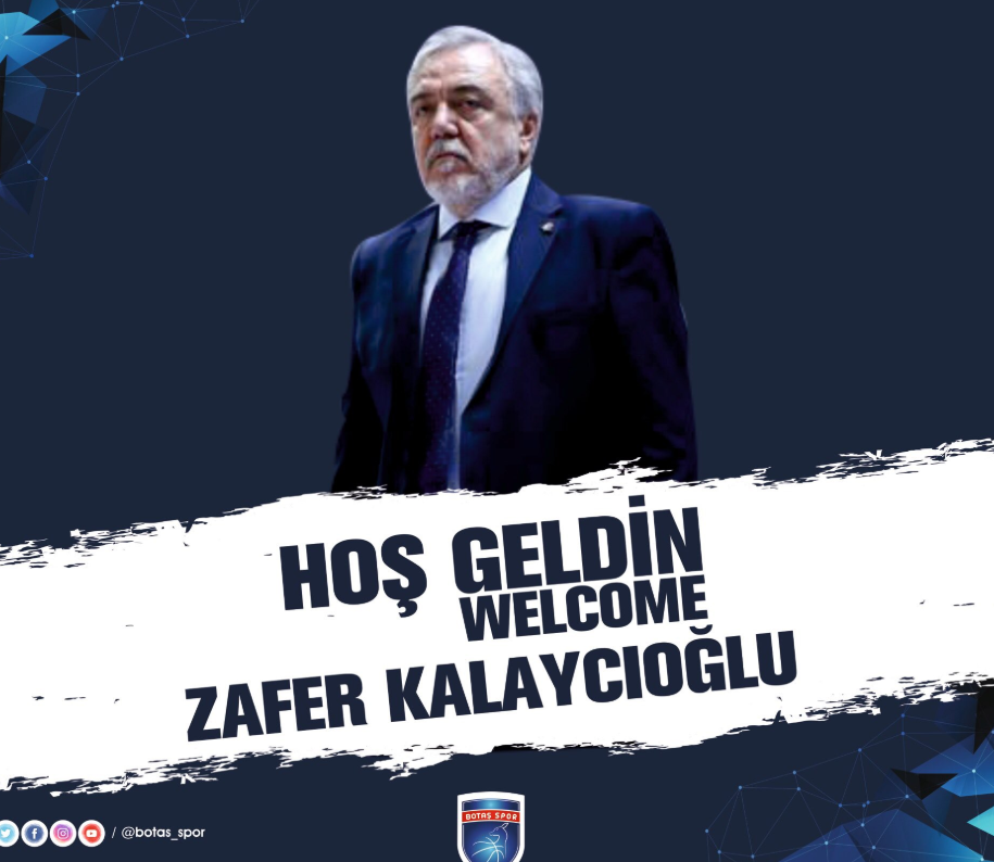 BOTAŞın yeni başantrenörü Zafer Kalaycıoğlu