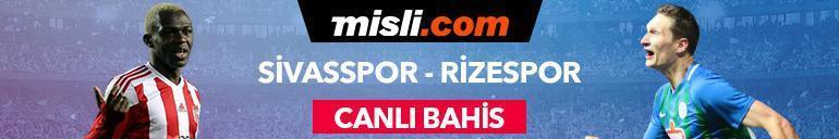 Sivasspor-Ç. Rizespor canlı bahis heyecanı Misli.comda