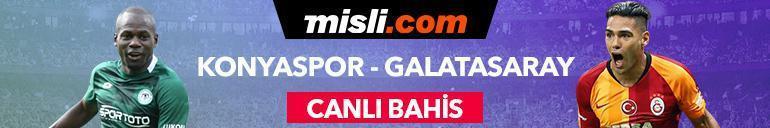 Konyaspor - Galatasaray maçı iddaa oranları Heyecan misli.comda