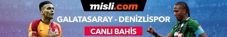 Galatasaray – Denizlispor maçı iddaa oranları Heyecan misli.comda