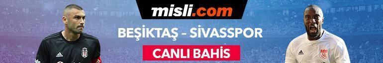 Beşiktaş – Sivasspor maçı iddaa oranları Heyecan misli.comda