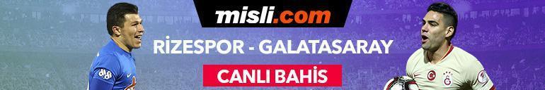Ç.Rizespor-Galatasaray canlı bahis heyecanı Misli.comda