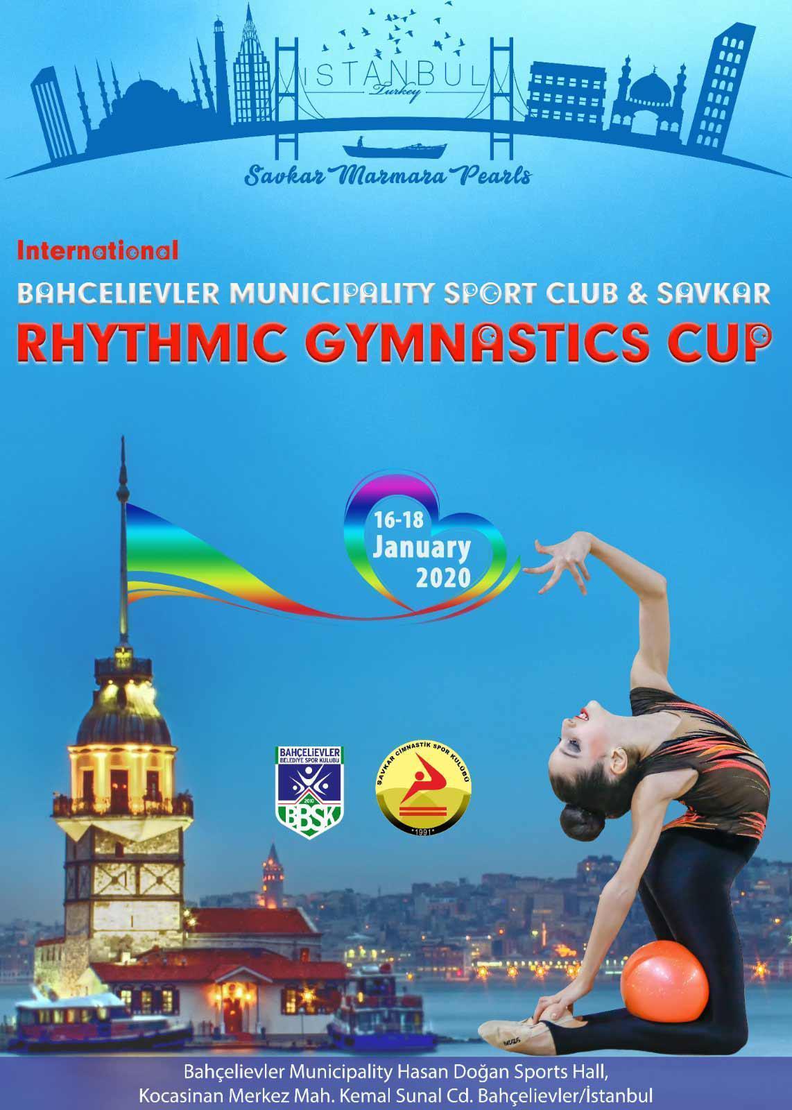 305 sporcunun katıldığı Ritmik Jimnastik Turnuvası İstanbulda
