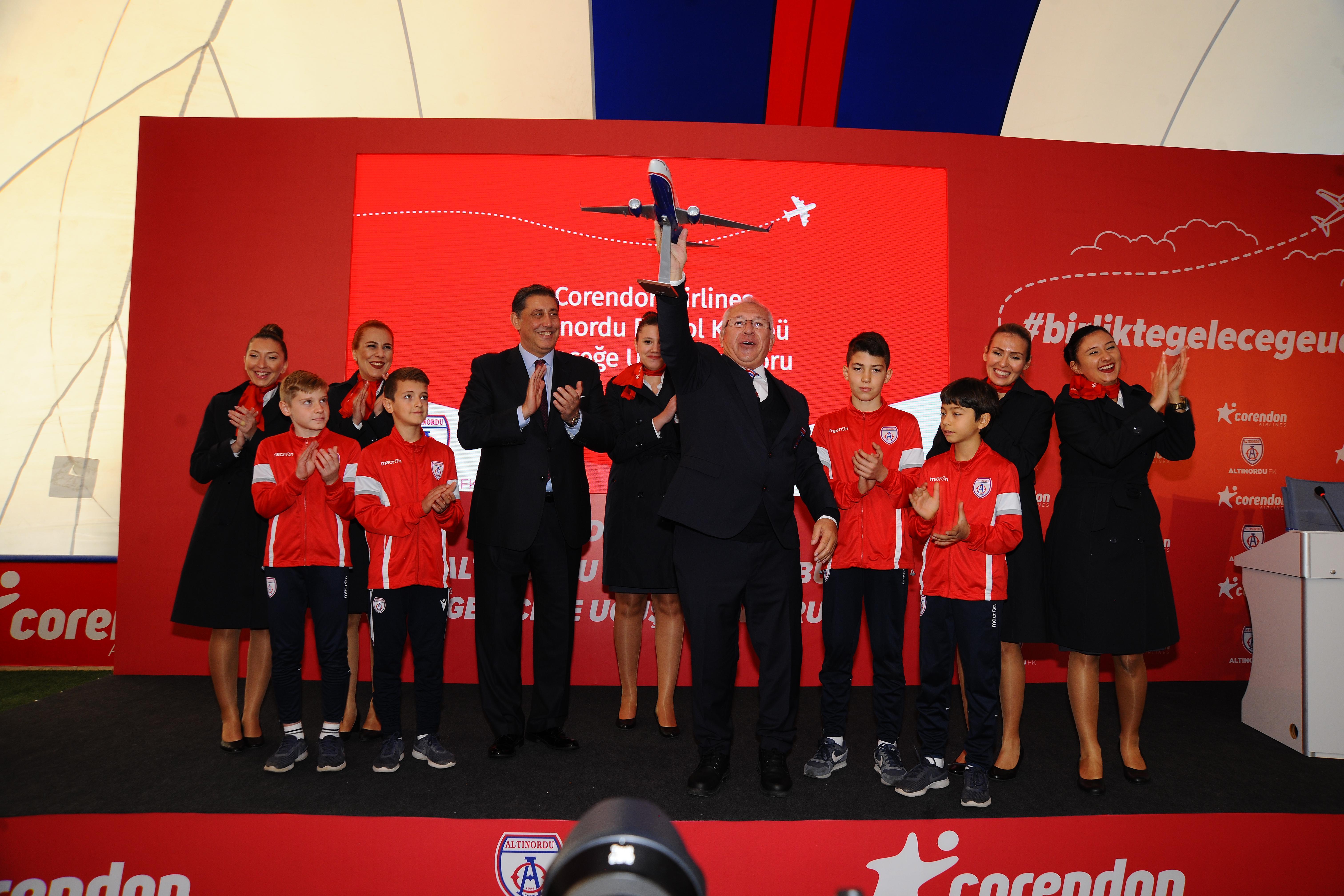 Corendon Airlines, Altınordu Futbol Kulübünün “Geleceğe Uçuş” sponsoru oldu