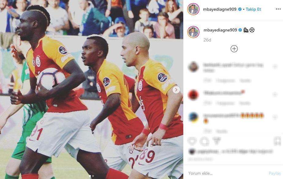 Mbaye Diagneden son dakika Galatasaray paylaşımı