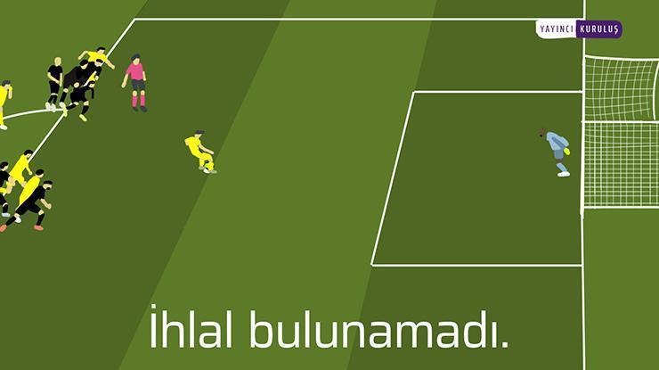 Fenerbahçeden ihlal mesajı Penaltı pozisyonları hakkında...