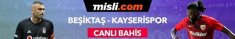 Beşiktaş - Kayserispor maçı iddaa oranları değişti Heyecan misli.comda