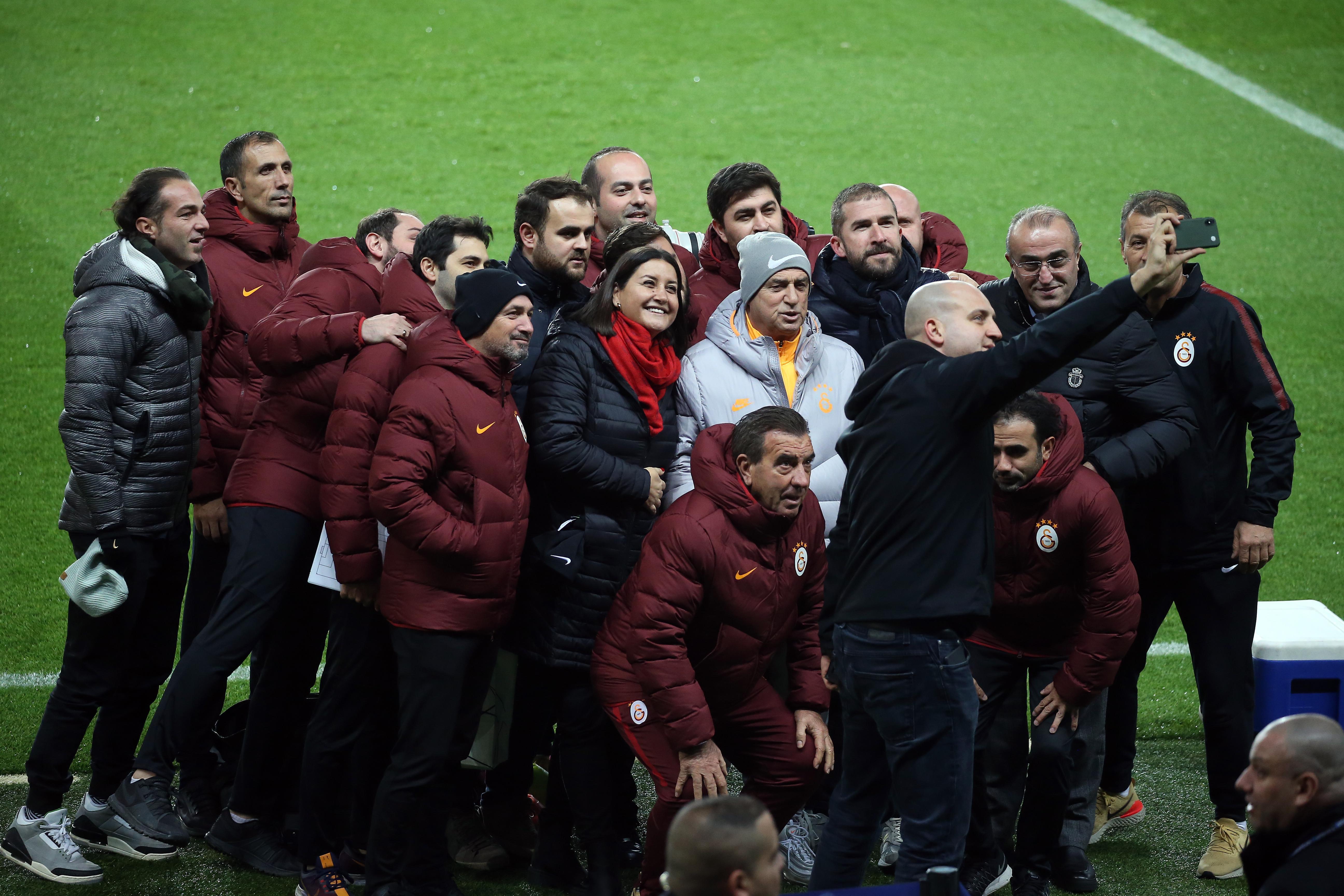 Galatasaray, PSG öncesi son antrenmanını yaptı