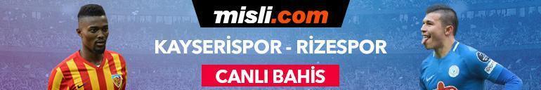 Kayserispor - Çaykur Rizespor maçı iddaa oranları Heyecan misli.comda