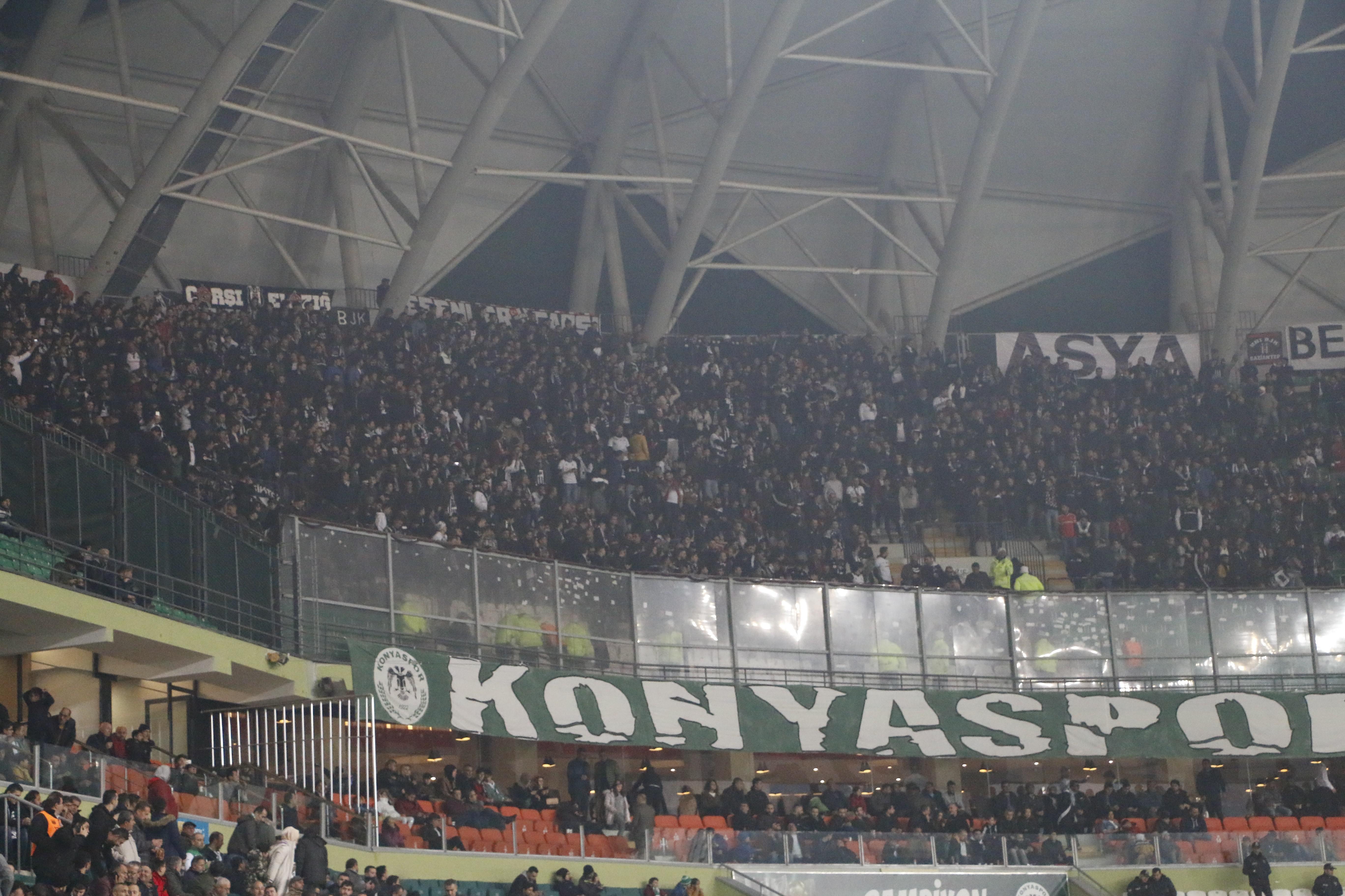 (ÖZET) Konyaspor-Beşiktaş maç sonucu: 0-1