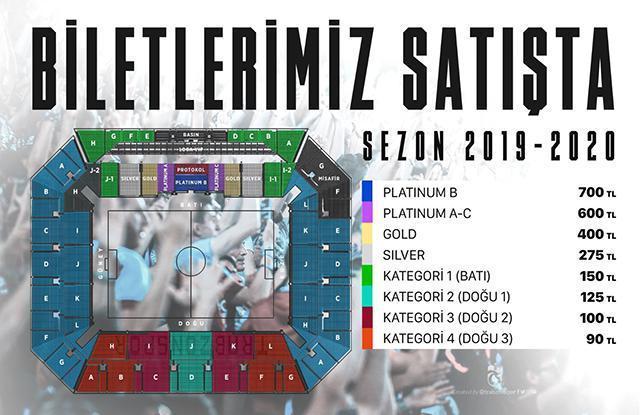 Trabzonspor - Galatasaray maçı bilet fiyatları