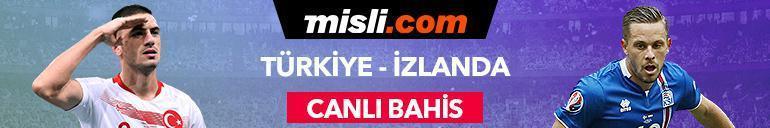 Türkiye-İzlanda maçı canlı bahis heyecanı Misli.comda