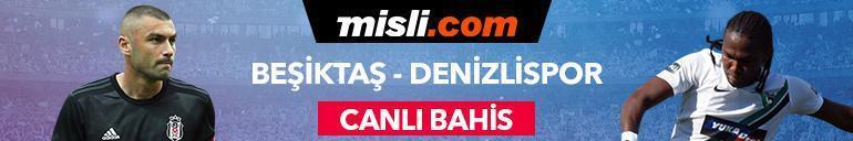 Beşiktaş - Denizlispor iddaa oranları Canlı bahis Misli.comda