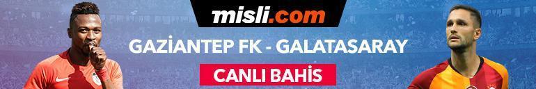 Gaziantep FK-Galatasaray maçı canlı bahis heyecanı Misli.comda