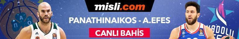 Panathinaikos–Anadolu Efes maçı canlı bahis heyecanı Misli.comda