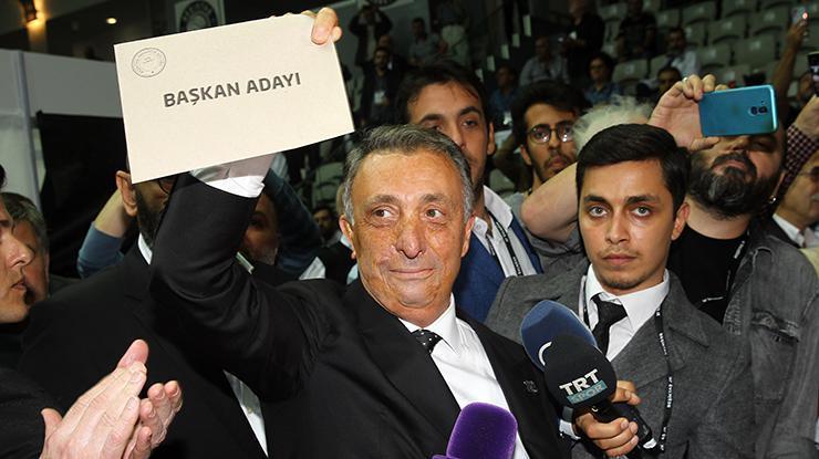 Beşiktaş başkanlık seçimi | Beşiktaşın yeni başkanı Ahmet Nur Çebi