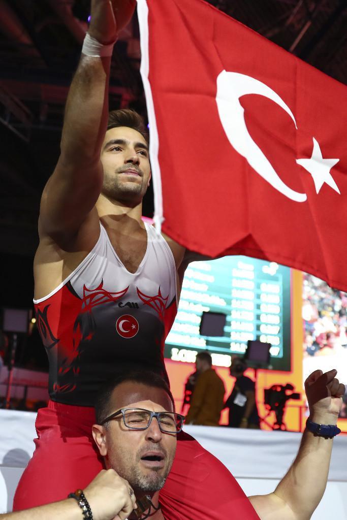 Cimnastikte İbrahim Çolak, Dünya Şampiyonu