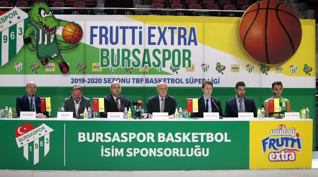 Frutti Extra Bursasporun basın toplantısı düzenlendi