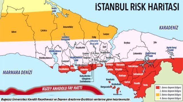 İşte olası İstanbul depreminde en fazla etkilenecek ilçeler