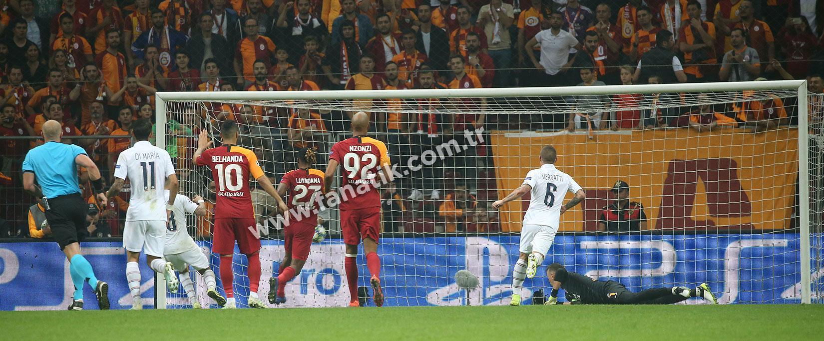 (ÖZET) Galatasaray - PSG maç sonucu: 0-1 (GS - PSG özet)