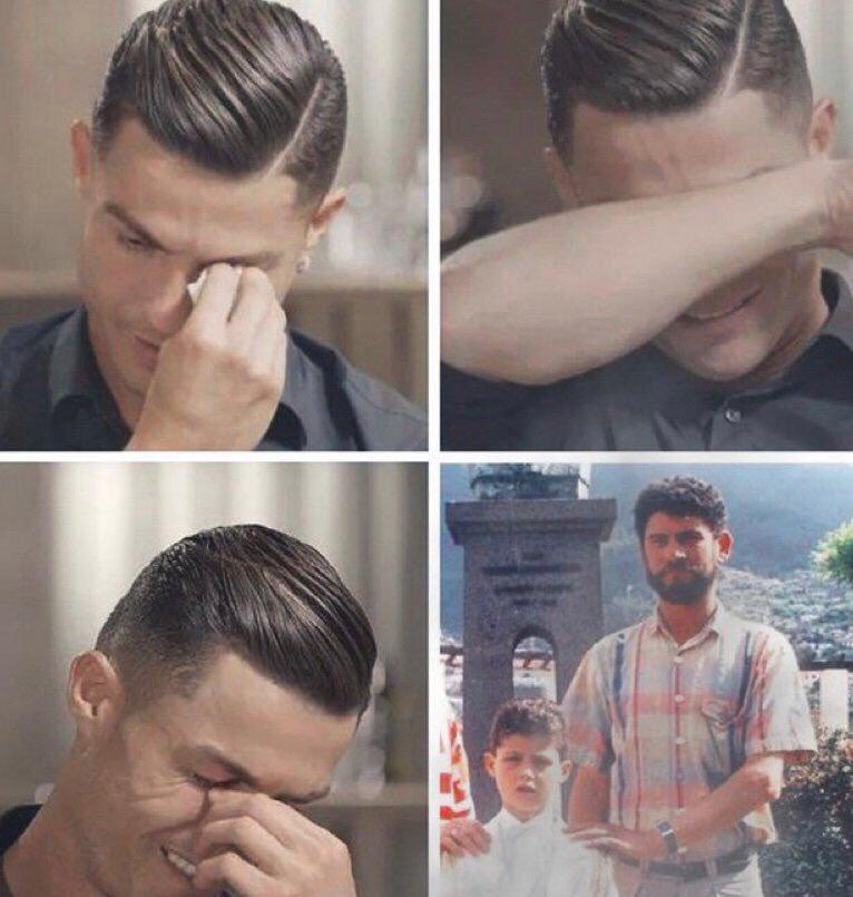 Cristiano Ronaldonun zor anları... Hüngür hüngür ağladı