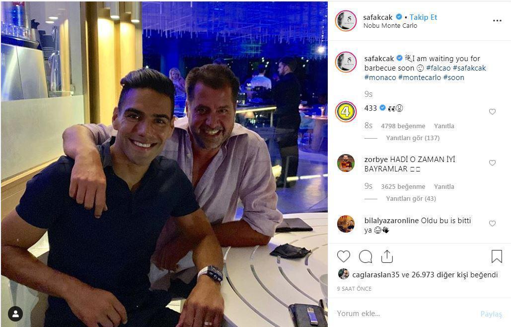 Son dakika | Radamel Falcao açıklaması