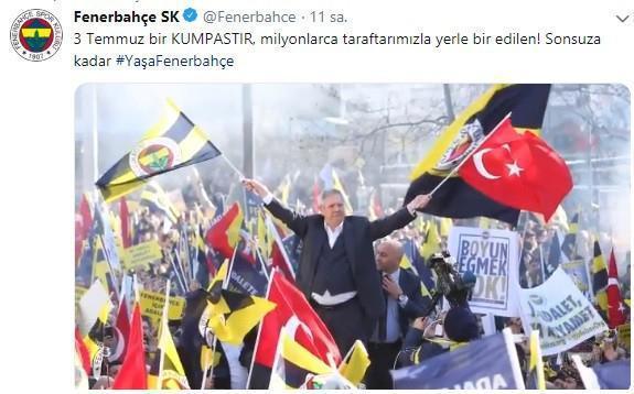 Fenerbahçe ve Trabzonspordan 3 Temmuz paylaşımı