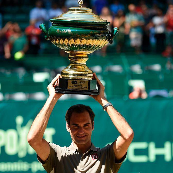 Roger Federer, Halle Açıkta 10. kez şampiyon