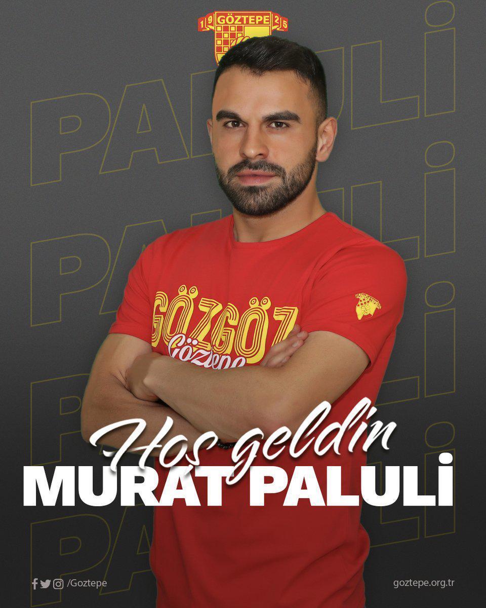 Murat Paluli resmen Göztepede