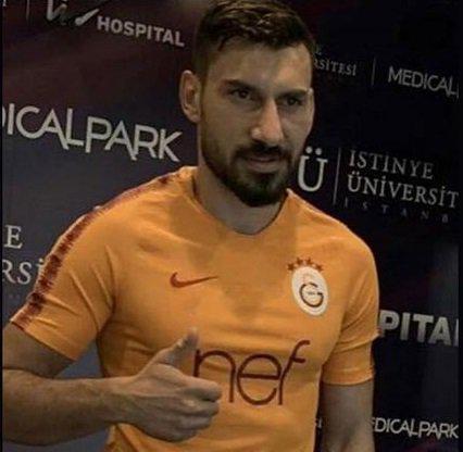 Şener Özbayraklı Galatasaraya imzayı attı, askere gitti